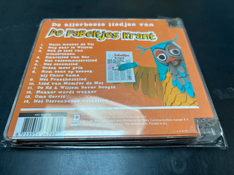 De Allerbeste Liedjes Van De Fabeltjes Krant, Kinder cd 💿 2