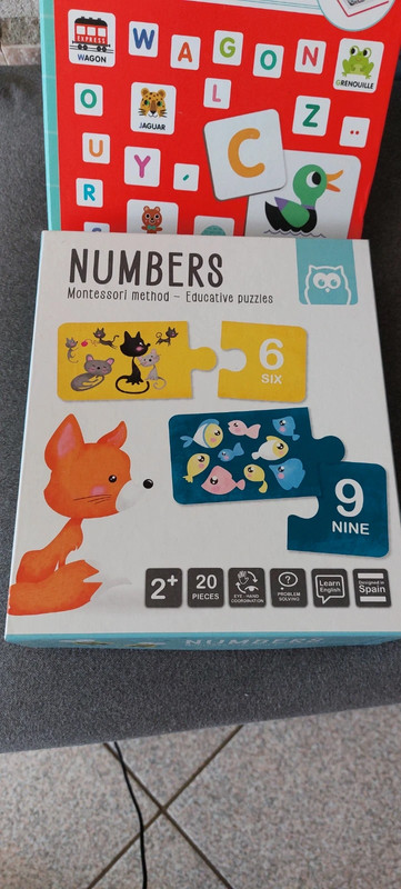 Lot jeux nombres et alphabet 2