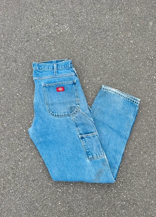 Pantalon dickies double knee workwear baggy bleu vintage - Taille 34x34, marque: Dickies, état: Très bon état, taille: W34 | FR 44, 35,00 €, 37,45 € Protection acheteurs (Pro) incluse