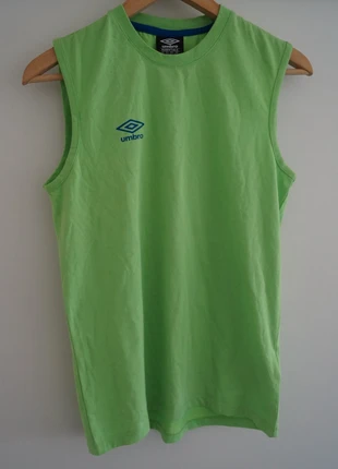 🟢 Débardeur / Maillot Sans Manches Umbro - Vert Acide - Taille 14 Ans, marca: Umbro, estado: Bueno, tamaño: 14 años / 164 cm, 7,90 €, 9,00 € Protección al comprador incluida