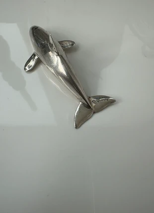 Silver whale by Leitão & Irmão, marca: Leitao & Irmao, estado: Muito bom, €45.00, €47.95 inclui Proteção do Comprador
