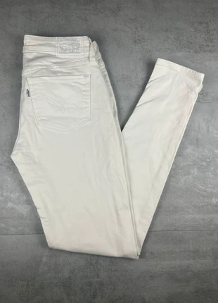 jean Levi’s 535 skinny W27 L30 FR38 blanc femme women vintage4844, marke: Levi's, zustand: Sehr gut, größe: M / 38 / 10, 17,50 €, 19,08 € beinhaltet Vinted-Käuferschutz Pro