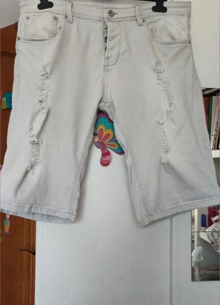 🔥 Bermudas vaqueras elásticas hombre Lefties Talla L ó 42-44, marca: Lefties, estado: Muito bom, tamanho: L, €5.00, €5.95 inclui Proteção do Comprador