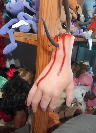 Main coupée halloween, staat: Heel goed, maat: M, € 3,00, € 3,85 inclusief Kopersbescherming