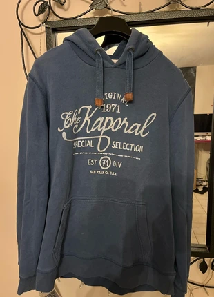 Sweat à capuche Kaporal Original Vintage bleu pétrole juste magnifique taille 16 ans, marque: Kaporal, état: Très bon état, taille: 16 ans / 176 cm, 9,90 €, 11,10 € Protection acheteurs incluse