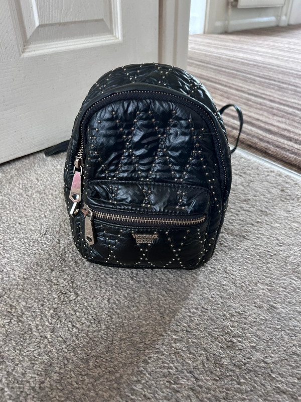 Victoria's secret black backpack hotsell