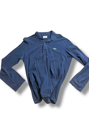 Polo manches longues bleu marine Lacoste Devanlay taille S vintage y2k, brand: Lacoste, condition: Very good, size: S, €15.00, €16.45 includes Buyer Protection