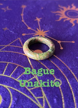 Bague Unakite, marca: lithotherapie, estado: Novo sem etiquetas, €2.99, €3.84 inclui Proteção do Comprador