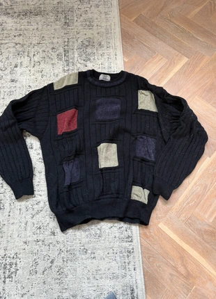 Knit sweater pattern black L, brand: vulgaris, condizioni: Buone, taglia: L, €15.00, €16.45 include la Protezione acquisti
