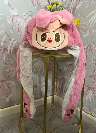Labubu moving ears winter plush hat pink, brand: labubu, condition: New with tags, size: One size, £6.98, £7.84 includes Buyer Protection Pro