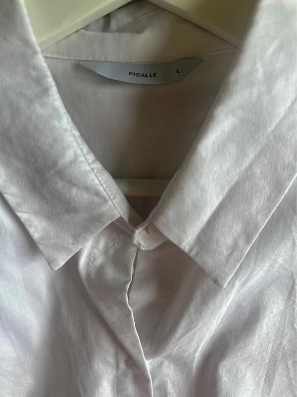 Witte lange blouse 2