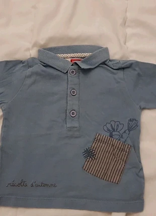 Tshirt manches longues , brand: Du Pareil au Même, condition: Good, size: 3-6 months / 62 cm, €1.50, €2.28 includes Buyer Protection