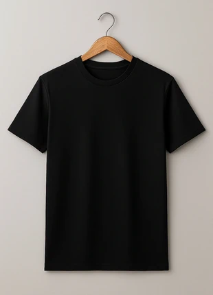 T shirt basique noir 100% coton taille L, marque: NAKAMA, état: Neuf sans étiquette, taille: L, 9,90 €, 11,10 € Protection acheteurs (Pro) incluse
