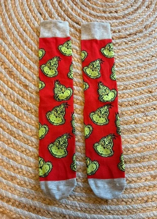 Chaussettes Le Grinch, état: Très bon état, taille: Taille unique, 6,00 €, 7,00 € Protection acheteurs (Pro) incluse