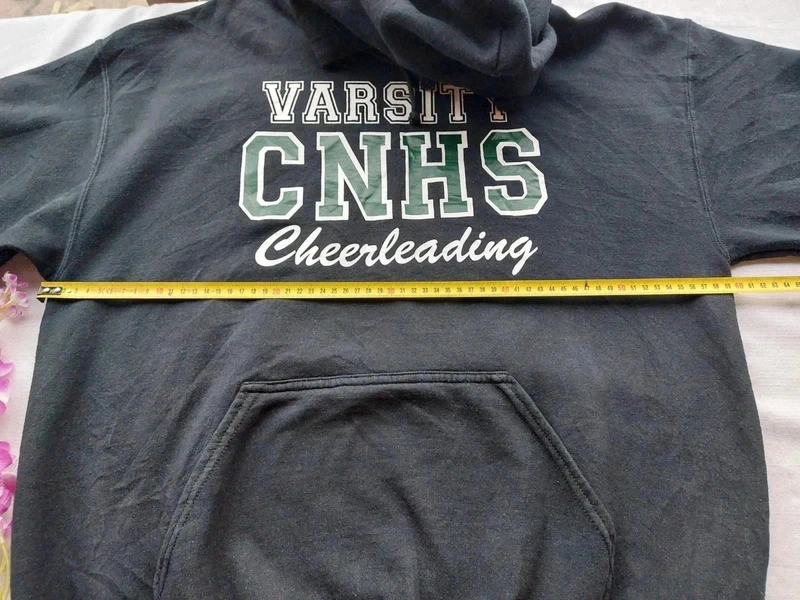 Sweat à capuche mixte Varsity CNHS Cheerleadind Taille L - photo numéro 4