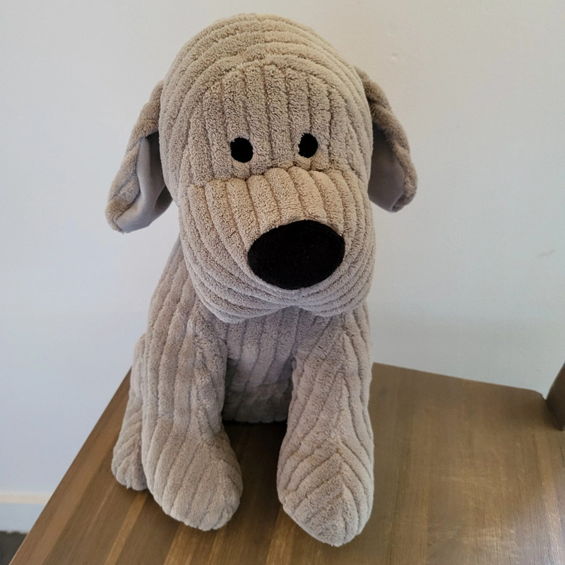 Peluche chien la blanche porte 1