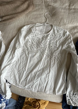 Blouse blanche Zara, brand: Zara, condition: Very good, size: S / 36 / 8, €5.00, €5.95 includes Buyer Protection
