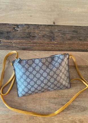 Bolso bandolera con correa amarilla – Estampado gráfico elegante, marque: Local, état: Neuf sans étiquette, 9,30 €, 10,47 € Protection acheteurs incluse