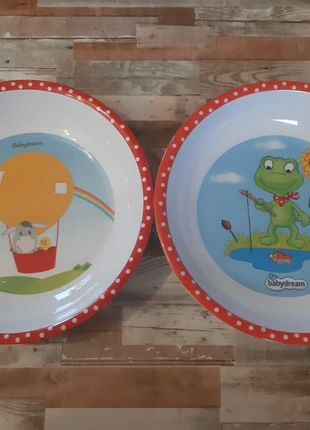 Kinderteller / tiefe Teller 2er Set, brand: Babydream, condizioni: Ottime, taglia: Taglia unica, €2.50, €3.33 include la Protezione acquisti