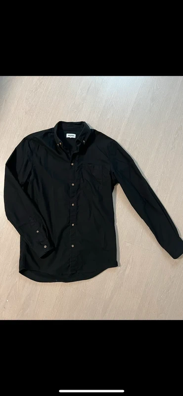 Chemise noir homme - Weekday - taille S - photo numéro 3