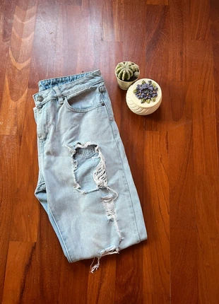 Shein Jeans Strappati Blu - Vintage, marke: Shein, zustand: Neu, größe: W29 | DE 44, 3,99 €, 4,89 € inklusive Vinted-Käuferschutz