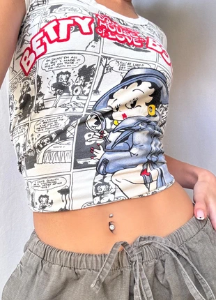 Vintage Betty Boop “Spy” Comic Graphic Y2K Top (#776), marca: Vintage Dressing, estado: Muy bueno, tamaño: S / 36 / 8, 29,00 €, 31,15 € Protección al comprador Pro incluida