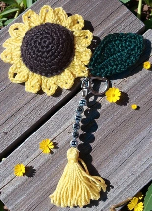 Porte-clés Tournesol Amigurumi, marke: Fait Main, zustand: Neu, 8,00 €, 9,10 € inklusive Vinted-Käuferschutz