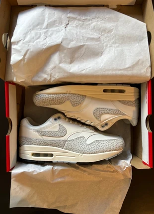 Nike Air Max 1 Summit White Safari - DS 41, marque: Nike, état: Neuf sans étiquette, taille: 41, 180,00 €, 189,70 € Protection acheteurs incluse