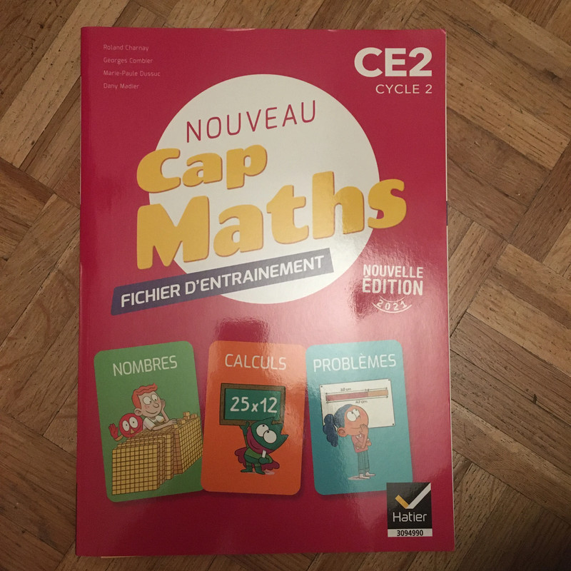 Cap maths CE2 fichier cahier de geometrie dico maths 1
