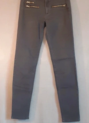 👖 Jean détail multizip T 34 H&M, brand: H&M, condition: Very good, size: XS / 34 / 6, €3.00, €3.85 includes Buyer Protection