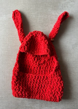 Gorro rojo con orejas, brand: Kawaii, condizioni: Nuovo senza cartellino, taglia: Taglia unica, €10.00, €11.20 include la Protezione acquisti