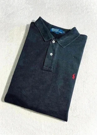 🐎 Polo Ralph Lauren noir avec logo brodé rouge - Vintage Année 2000 - Xl Homme, marque: Ralph Lauren, état: Très bon état, taille: XL, 22,00 €, 23,80 € Protection acheteurs incluse