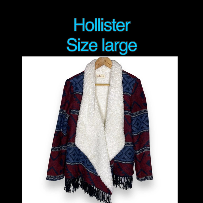 Women’s large hollister cardigan 1