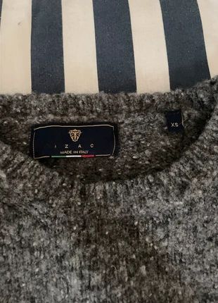 Pull gris, marque: IZAC, état: Très bon état, taille: XS, 5,00 €, 5,95 € Protection acheteurs incluse