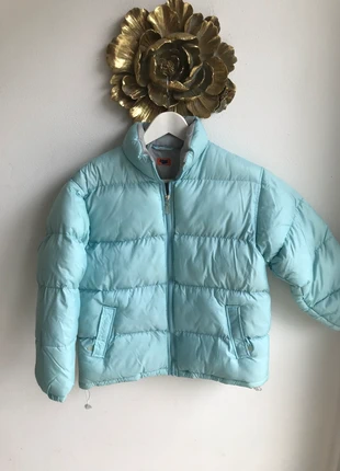 Piumino azzurro bambino/bambina 9/10 anni; esterno nylon, imbottitura poliestere, brand: Piumino, condizioni: Ottime, taglia: 10 anni / 140 cm, €4.00, €4.90 include la Protezione acquisti