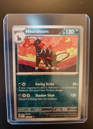 Houndoom (Pokémon Obsidian Flames 133), merk: Pokémon, staat: Als nieuw, € 1,00, € 1,75 inclusief Kopersbescherming