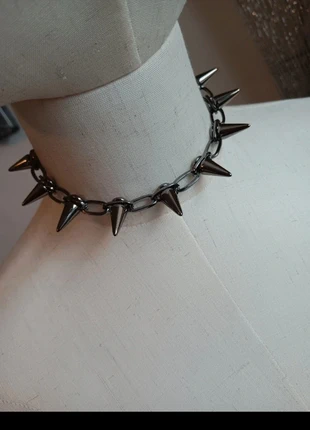 Spikes Collar Necklace, brand: EMO, condition: New with tags, £5.50, £6.48 includes Buyer Protection