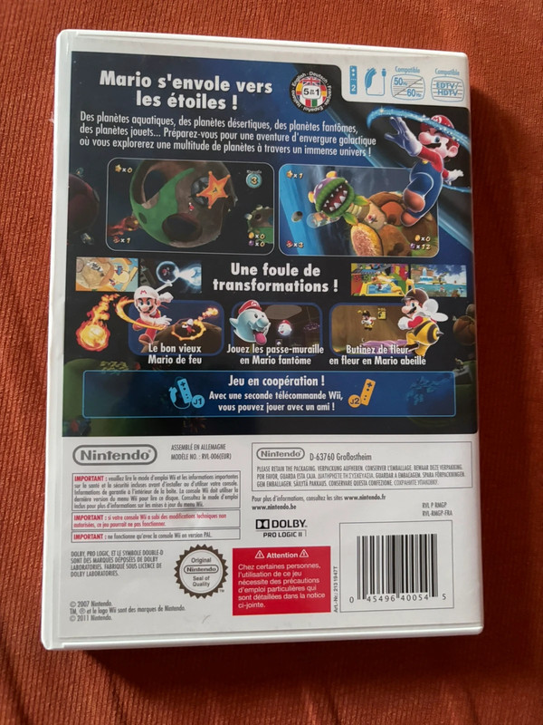 Jeu de wii 2