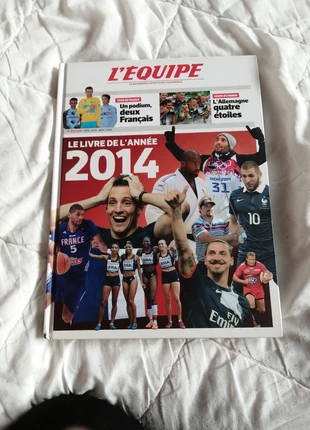 Livre l'équipe Année 2014, état: Très bon état, 4,00 €, 4,90 € Protection acheteurs incluse