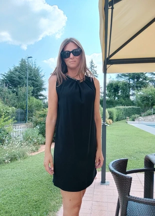 Abito nero, marque: Gold Case, état: Neuf sans étiquette, taille: S / 36 / 8, 5,00 €, 5,95 € Protection acheteurs incluse