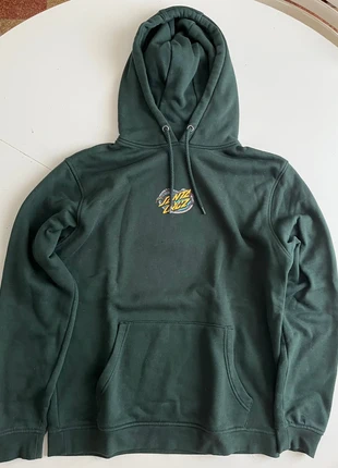 Felpa Santa Cruz verde con cappuccio, brand: Santa Cruz, condizioni: Ottime, taglia: M, €25.00, €26.95 include la Protezione acquisti