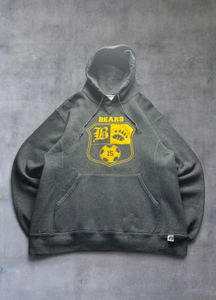 Hoodie / Pull à capuche Russel Athletic USA vintage gris noir – Taille M Oversize (Unisexe), marca: Russel Athletic, estado: Muito bom, tamanho: M, €22.00, €23.80 inclui Proteção do Comprador Pro