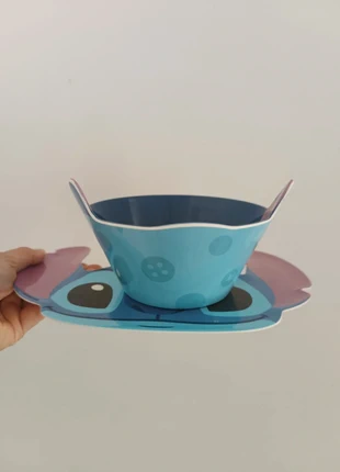 Ensemble bol et assiette, brand: Stitch, condizioni: Ottime, taglia: 24-36 mesi / 92 cm, €7.00, €8.05 include la Protezione acquisti