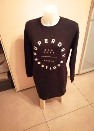 Vestito felpato, marke: Superdry, zustand: Sehr gut, größe: M / 38 / 10, 9,90 €, 11,10 € inklusive Vinted-Käuferschutz