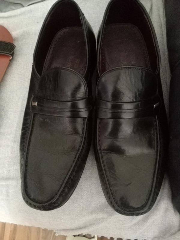 Marks ,@Spencers real leather mens shoes size 8 | Vinted