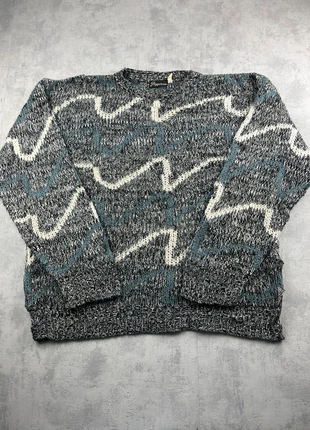 Pull d’hiver à motifs cable knit ethnic vintage 80s 90s 00s y2k - XXL, brand: Vintage Dressing, condition: Very good, size: XXL, €24.00, €25.90 includes Buyer Protection