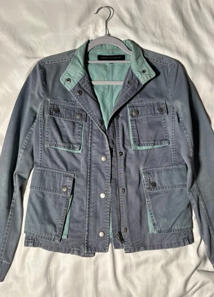 French Connection Two Tone Denim Jacket Size 8 Vintage, brand: French Connection, condition: Very good, size: S / 8, £24.00, £25.90 includes Buyer Protection