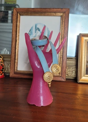 Ceinture bleu Vintage 70s 80s 90s Made in France , marque: Vintage, état: Très bon état, taille: 90 cm, 10,00 €, 11,20 € Protection acheteurs (Pro) incluse