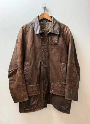 Veste Mac Douglas en cuir véritable marron – Taille M, brand: Mac Douglas, condition: Good, size: M, €148.00, €156.10 includes Buyer Protection Pro