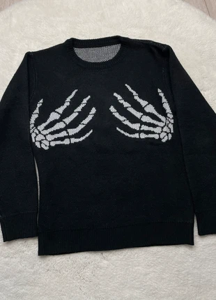 Pull à motifs Y2K streetwear, brand: Aesthetic, condizioni: Ottime, taglia: S, €20.00, €21.70 include la Protezione acquisti Pro